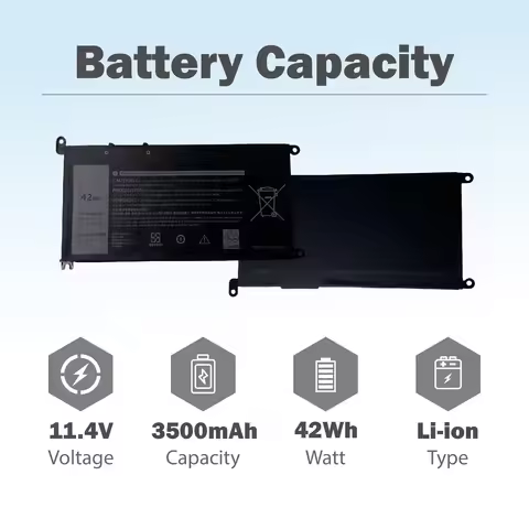 YRDD6 1VX1H Lapxtop Battery For Dell 5488 5485 5593 5493 5585 5485 54935590 5482 Vostro 5481 5581 54