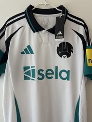 全新Adidas 英超紐卡素 足球球衣 M 碼 24/25 Newcastle