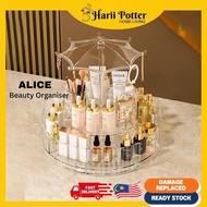 Aesthetic Makeup Skincare Organizer Cosmetic Organizer Storage Box Makeup Rack Organizer Transparent