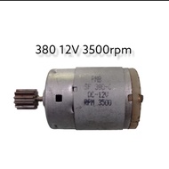 top sale rs 380 390 dinamo dynamo high speed motor 6v 12v 3500rpm