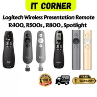 Logitech R400 / R500s / R800 / Spotlight Wireless Presentation Remote