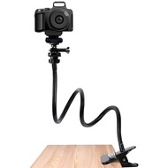 Camera Gooseneck Arm 360 Degree Rotation Flexible Clamp 25 Inch Office Desk Mount Accessories Home Webcam Stand Durable For C925e C922x C930e