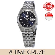 [Time Cruze] Seiko 5 SNK357K1 Automatic Dark Blue Dial Stainless Steel Men Watch SNK357K SNK357