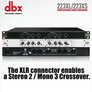 DBX 223XS/223XL Dual-Channel Crossover, XLR Balanced Interface, Support Stereo Two-Channel, Mono Thr