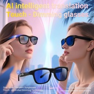 Change color GV90 Smart AI Glasses Bluetooth HD Call headset Anti Blue-Light sunglasses Voice Assist