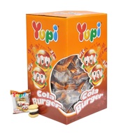 Yupi Assorted 72pcs x 7g (Sour Burger / Cola Burger / Pizza / Burger / Sandwich / Frankfurther)