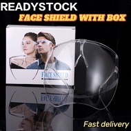 Malaysia Readystock Transparent Face Shield adult Pelindung Muka glasses faceshield face shield anti fog 防护面罩防疫面罩