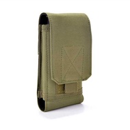 Universal Phone Pouch Holster Waist Bag Army Tactical Military nylon belt For  VIVO Y20i Y20 Y20S Y1