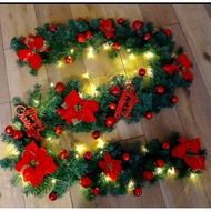 Pvc garland length approximately 2.5 meters-2.7 meters