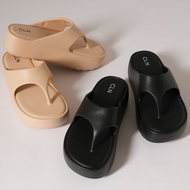 CLN 26H-Chip Wedge Slides Wedges Shoes Women Wedges Heels
