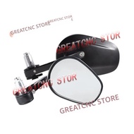 E24 กระจกบาร์ End กระจกมองหลังรถจักรยานยนต์ Universal สําหรับ BMW R1250GS R1200GS สําหรับ Kawasaki Z