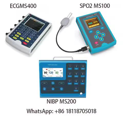 CONTEC MS400 MS100 MS200 ECG Simulator; SpO2 Simulator; NIBP Simulator