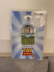 東京迪士尼 巴斯光年 Disney Buzz Lightyear 手機指環扣 mobile ring (全新)