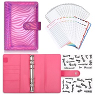 【Hot demand】 Budget Planner 2023 Cash Envelope Savings Money 6 Holes Binder For Financial Management