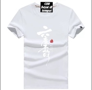 Kaos Pria Tulisan China Pakaian Laki Laki Baju Cowok Kaos Lengan Pendek Oblong Distro Tshirt Man COD