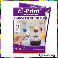 Hastag_iD e-Print Transparent Sticker Photo Paper Y3888
