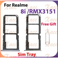 For Oppo realme 8i RMX3151 SIM Card Tray Slot Holder Replacement