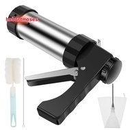 Churrera Churro Maker Machine Stainless Steel Churro Maker Kit with 3 Different Tips Piping Nozzle H