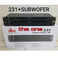 equalizer dbx 231 sub / dbx 231 + subwoofer / dbx 231 subwoofer - DBX 231 SUB
