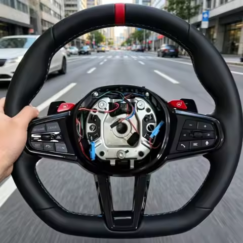 M Sports CS Steering Wheel For BMW G30 G31 G32 X3 G01 X4 G02 X5 G05 M2 G87 M3 G80 M4 G82 G42 G20 G26