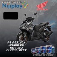 NIJIPLAY H7055 BLACK MATT HONDA ADV 2K MOTOR PAINT