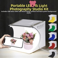 BLAZESPARK Photo Studio Light Box, Folding 6 Colors Backdrops Mini Camera Light Box, Photobox DIY Wa