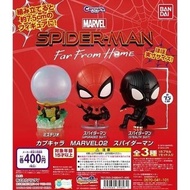 Marvel Spiderman  蜘蛛俠扭蛋玩具景品一套