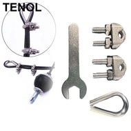 TENOL Wire Rope Locks Accessories Set Equipment Gym Training for Gym Machine Cable Weight Cable