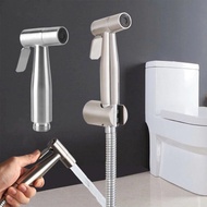 Handheld Adjustable Spray Gun Toilet Bidet Stainless Steel High Pressure Nozzle Bathroom Universal Shower Head