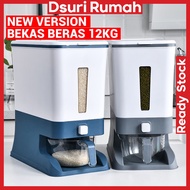 Bekas Beras Rice Storage Rice Dispenser Rice Container Rice Storage Box Bekas Beras 12kg Tong Beras 