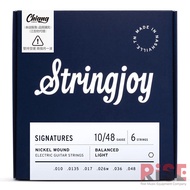 American Handmade Brand Stringjoy 10-48 Nickel Winding Electric Guitar Strings Electric Guitar Strin