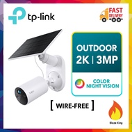 TP-Link Tapo C410 KIT 2K/3MP Wire Free Solar Panel Powered CCTV Battery Camera Color Night Vision IP