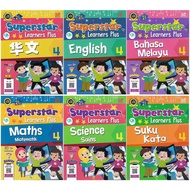 学前 幼儿5岁 下半年课本作业 Superstar Learners Plus 4 华文英文国文音标科学数学 BC Bi  BM Suku Kata Science MM Tadika Kinderg