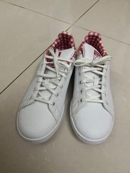 Adidas Stan Smith 紅色格紋波鞋