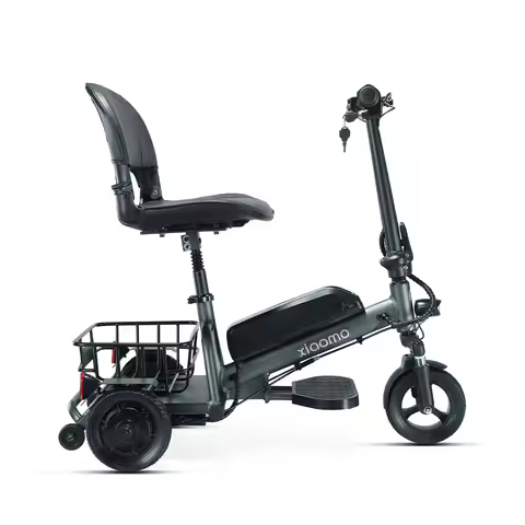 hot sale light weight foldable 300w three-wheeled mobility scooter electric tricycle scooter