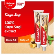 Colgate Kayu Sugi Original Toothpaste Valuepack [160g x 2] x3 Value Deal