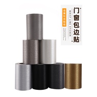 Glass Door Waistline Sticker Aluminum Alloy Door Frame Edge Window Frame Color-changing Metal Sticke
