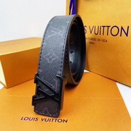 NTHE Men's Belts LV Leather belt for buiness 3.8cm width without box bozhu-653215732623