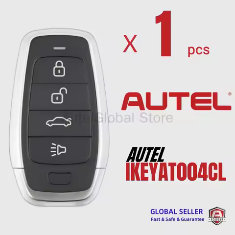 1PCS Autel IKEYAT004CL AT004CL Universal Smart Remote Key 4 Buttons AUTEL SMART KEY For Autel Smart 