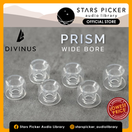 Divinus Prism Wide Bore Silicone Eartips For 4-6mm Nozzle