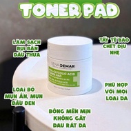 [70 pieces] Toner Pad BHA AHA Improves pores Controls Oil Reduces Acne Exfoliating toner pad senadem