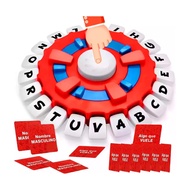 [Fun For Family] JMY-Crazy Alphabet Game Spinner Board Toy/Interactive Game/Family Party/Board Game