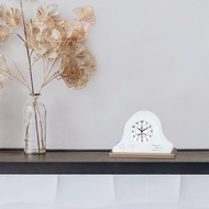 【迷你小座鐘】復古收音機-珍珠白