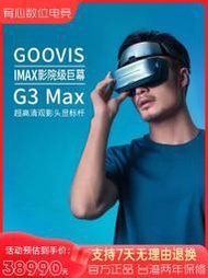 台灣保修｜宥心數位電競｜GOOVIS G3 MAX 3D巨幕5K超高清一體智慧OLED頭戴IMAX顯示器