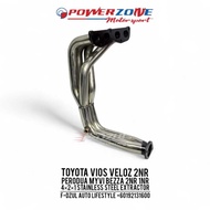 Powerzone Extractor 421 Stainless Steel Perodua Myvi 1.5 1.3 Bezza 2NR 1NR Toyota Vios Veloz 2NR