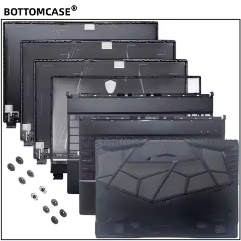 New For BOTTOMCASE® GP65 GL65 GE65 MS-16U1 16U5 16U7 Laptop LCD Back Cove/LCD Bezel /Palmrest/Bottom