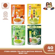 - ITOEN Green Tea Powder With Matcha Reduce Body Fat Original Japan