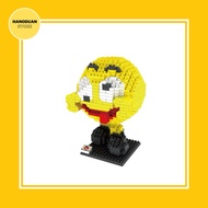 Funny Emoji Emoji Emoji Assembling Puzzle Toy Nanoblock - Hanoduan Store