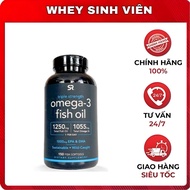 [Chính hãng] Dầu cá Sports Research SR Omega-3 Fish Oil Triple Strength 150 viên tại Whey sinh vien