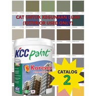 KCC KOREVER EXTERIOR PAINT cat luar rumah kualiti 5Liter